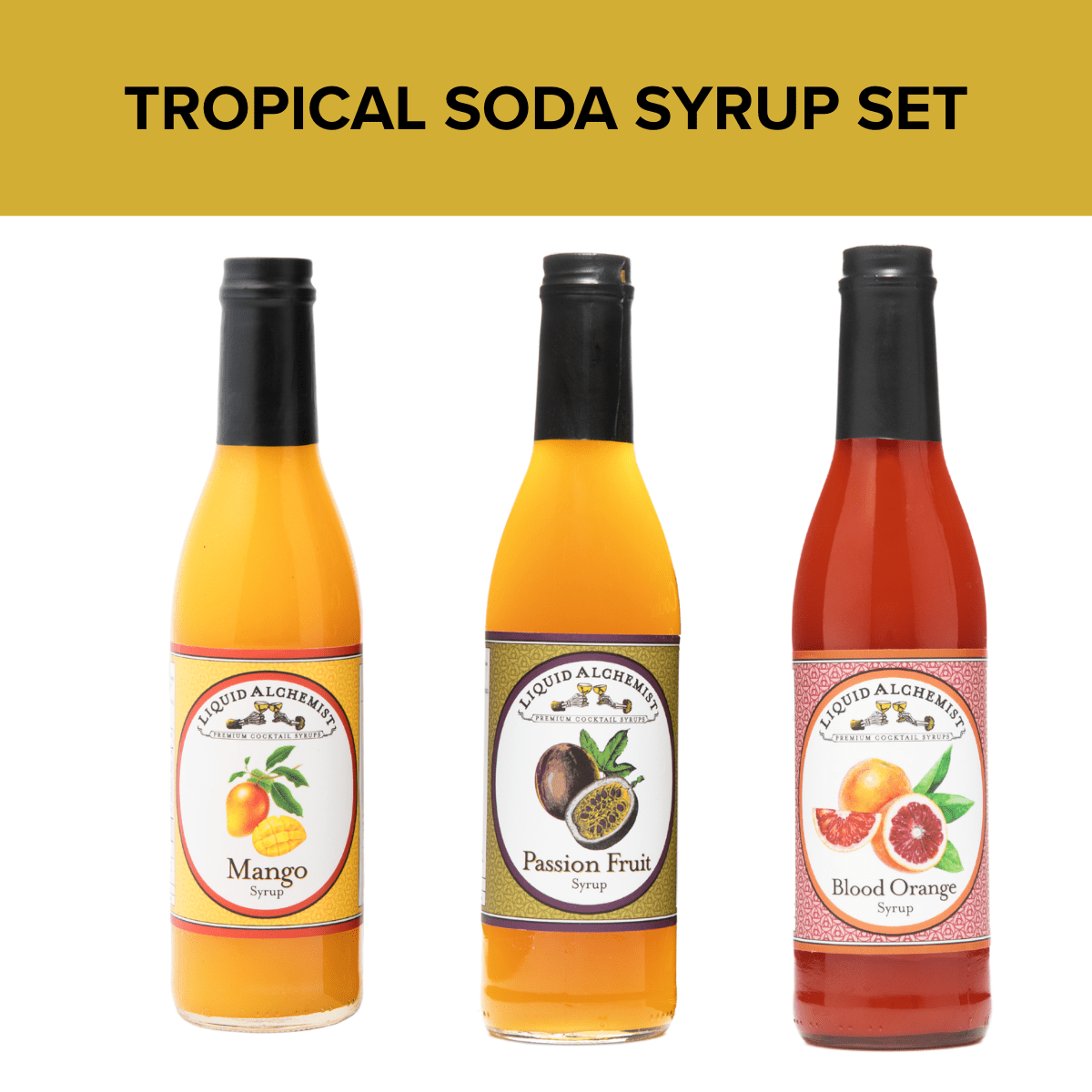 tropical soda trio